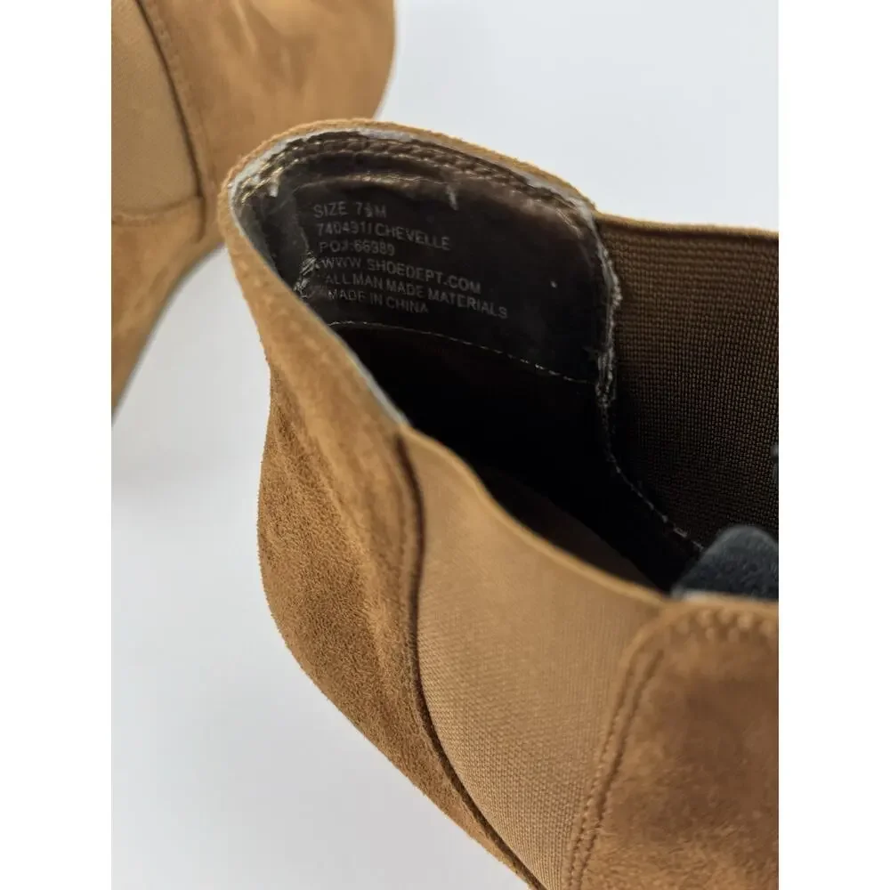 Marbella Wedge Heel Booties - Boot Chocolate SIZE 7.5